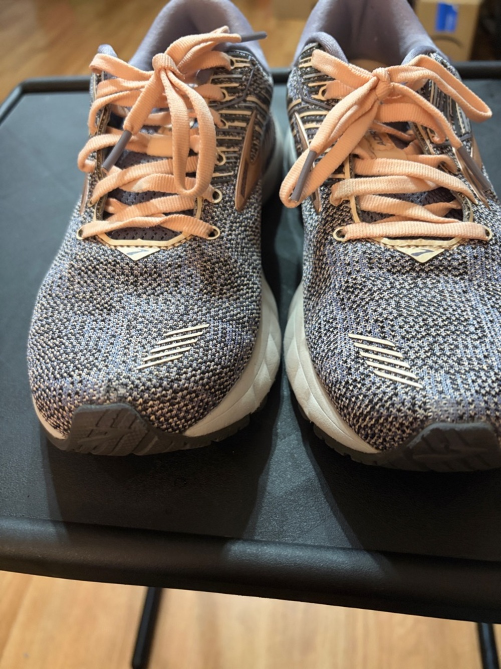Brooks Women's Running Sneakers - Lavender and Peach - Picture 2 of 7